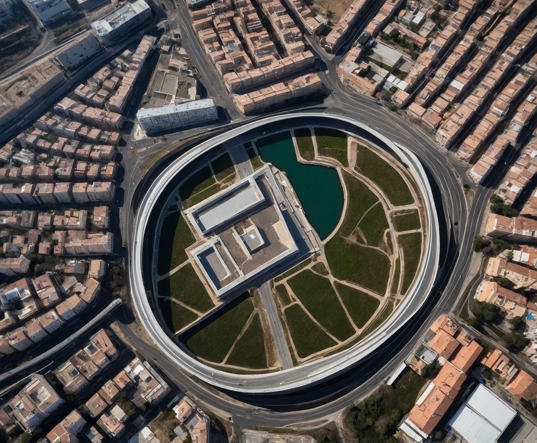 Levantamiento catastral preciso en áreas urbanas